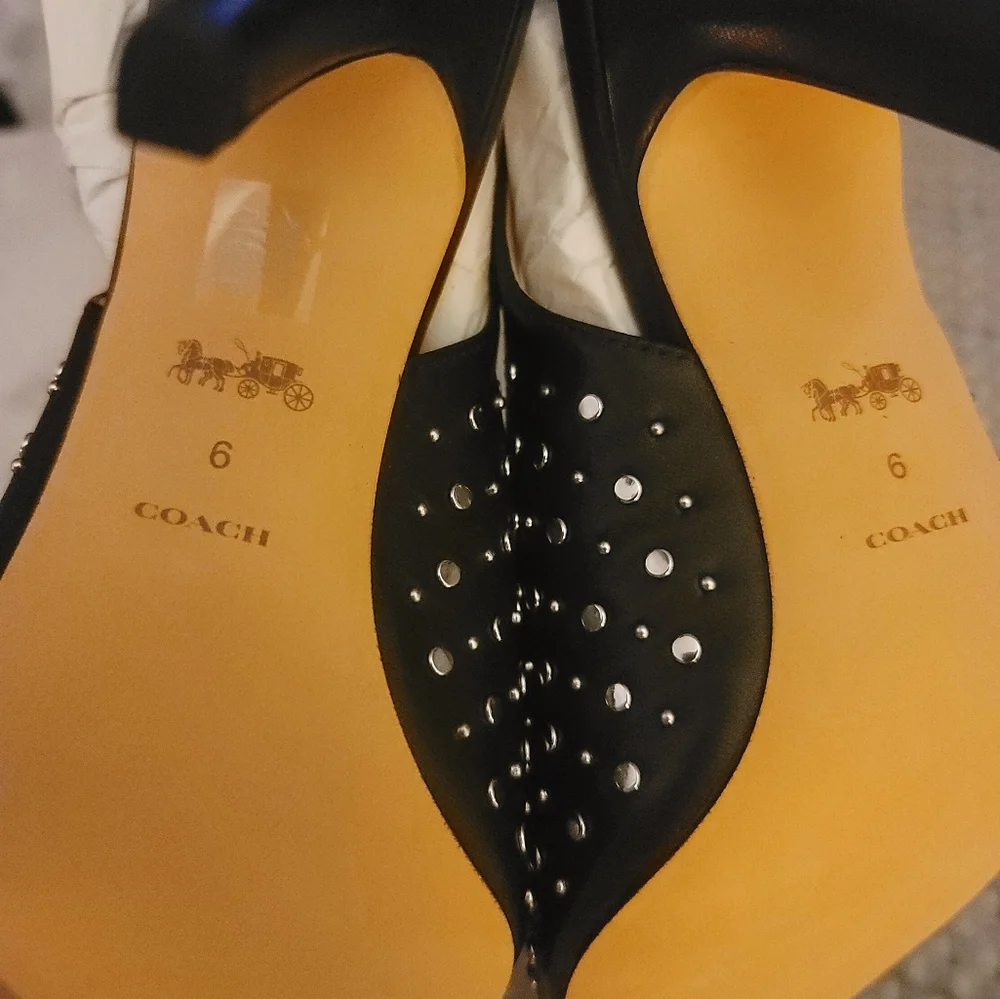 Coach Sophie Leather Stud/ BNIB - Picture 6 of 6
